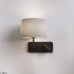 ASTRO Side by Side Grande USB Wall lamp black, nickel, bronze