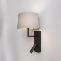 ASTRO Side by Side Grande USB Wall lamp black, nickel, bronze