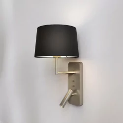 ASTRO Side by Side Grande USB Wall lamp black, nickel, bronze