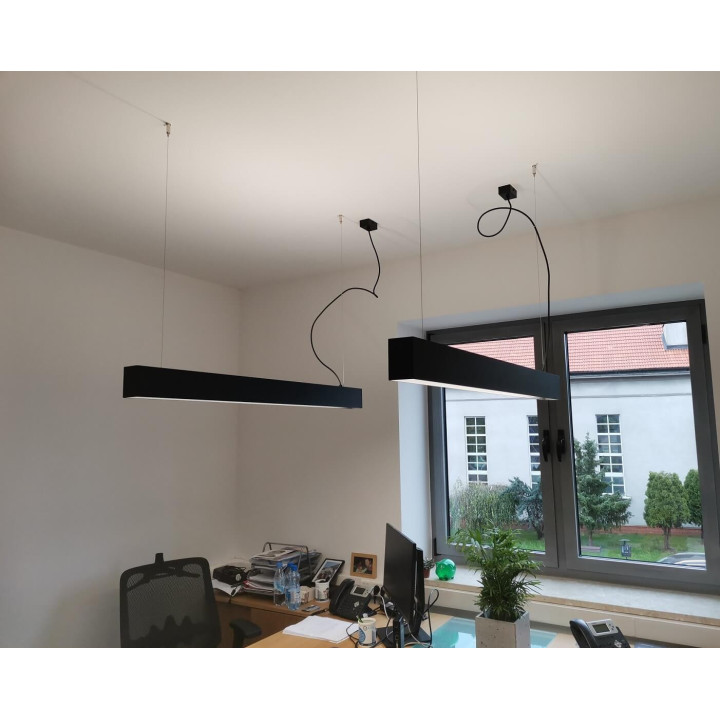 Lampa wisząca ELKIM LUPINUS/Z SQ LED g&oacute;ra d&oacute;ł 60-300cm