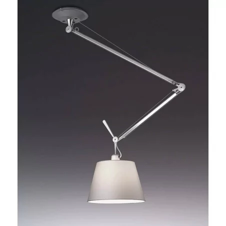 Artemide Tolomeo Decentrata 0629000A podstawa zwieszana E27