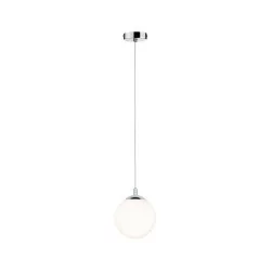 Paulmann GLOBE IP44 pendant lamp satin/chrome