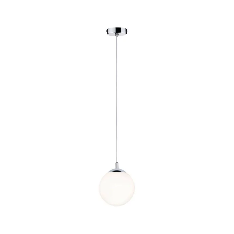 Paulmann GLOBE IP44 pendant lamp satin/chrome