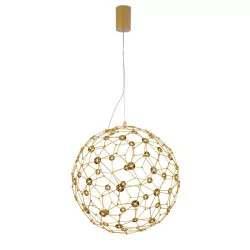 LUCES ALTA LE41321/2/3 gold LED pendant lamp