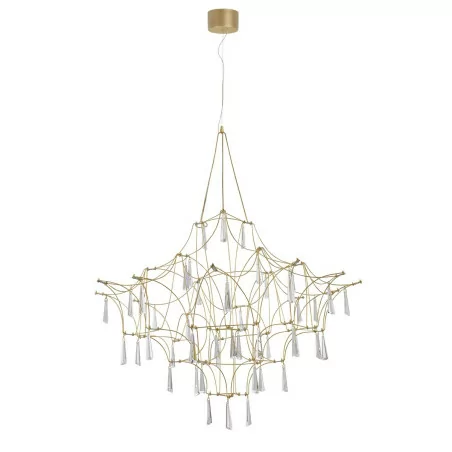 LUCES SALAMANCA LE41324 golden pendant lamp LED 20W