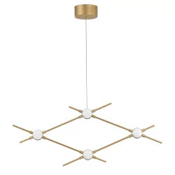 LUCES AZUL LE41329 gold pendant lamp LED 9.6W 