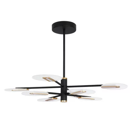 LUCES CEJA LE41373 pendant LED lamp 56W black-gold 89cm LUCES CEJA LE41373 pendant LED lamp 56W black-gold 89cm