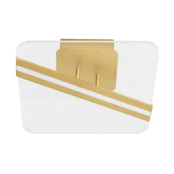 LUCES CHIA LE41377/8 gold surface LED lamp square 32cm, 50cm