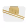 LUCES CHIA LE41377/8 gold surface LED lamp square 32cm, 50cm