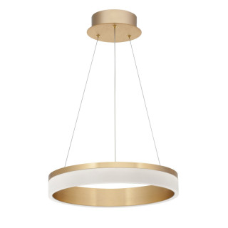 LUCES CRUZ LE41383 round golden pendant LED lamp 60cm