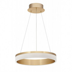 LUCES CRUZ LE41382/3 round golden pendant LED lamp 40cm, 60cm