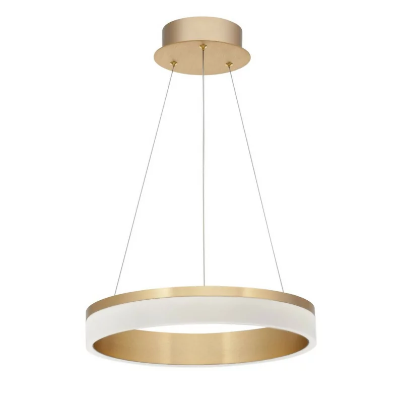 LUCES CRUZ LE41383 złota lampa wisząca LED ring 60cm
