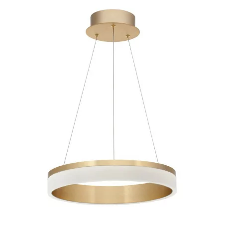 LUCES CRUZ LE41383 round golden pendant LED lamp 60cm