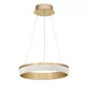 LUCES CRUZ LE41383 złota lampa wisząca LED ring 60cm