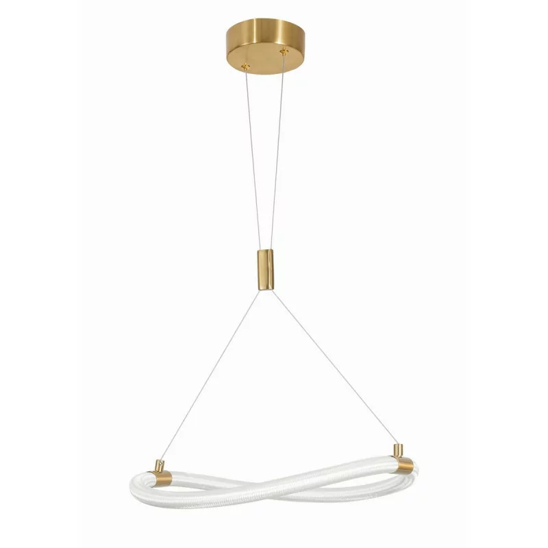 LUCES DEAN LE41387 pendant LED lamp 15W gold + silicone