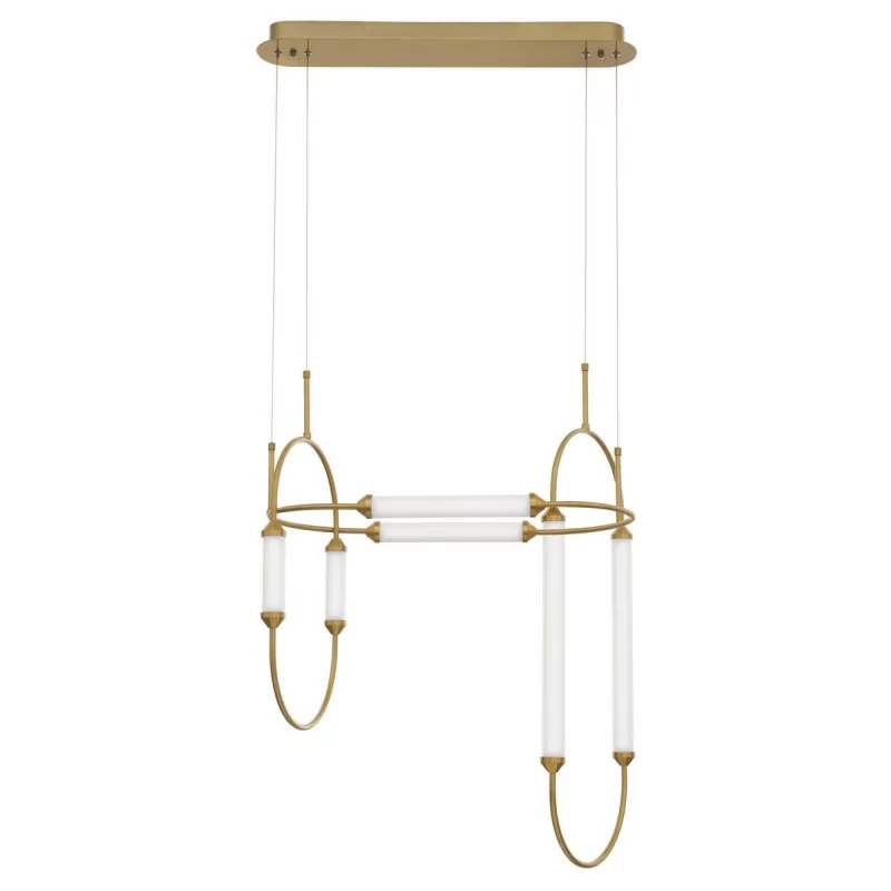 LUCES GOYA LE41397 gold pendant lamp LED 54W 60cm wide