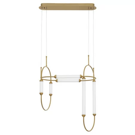 LUCES GOYA LE41397 gold pendant lamp LED 54W 60cm wide