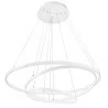 LUCES BANOS LE41588, LE99323 white pendant lamp LED 80cm - 3 rings