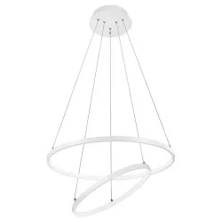 LUCES BANOS LE41590, LE99322 white pendant lamp LED 60cm 85W