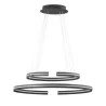 LUCES BELLO LE41595 / 6 pendant lamp LED black 55W, 93W