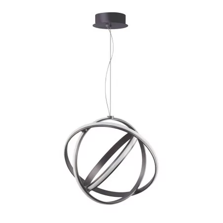 LUCES GIJON LE41636/7 lampa wisząca LED czarny perłowy 50cm, 70cm