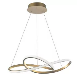 LUCES JEREZ LE41657 / 6 LED pendant lamp 53W white, gold 72cm