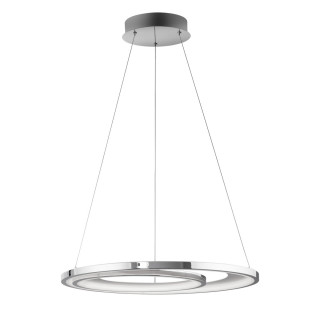 LUCES LINEA LE41666 elegancka lampa wisząca LED 47W chrom 62cm