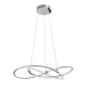 LUCES LULES LE41677 pendant lamp 60cm chrome LED 50W