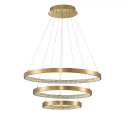 LUCES MORON LE41699 gold pendant lamp 80cm LED 112W