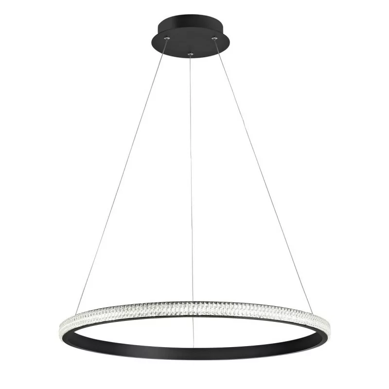 LUCES OCANA LE41717 black pendant lamp LED 29W diameter 60cm