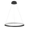 LUCES OCANA LE41717 black pendant lamp LED 29W diameter 60cm