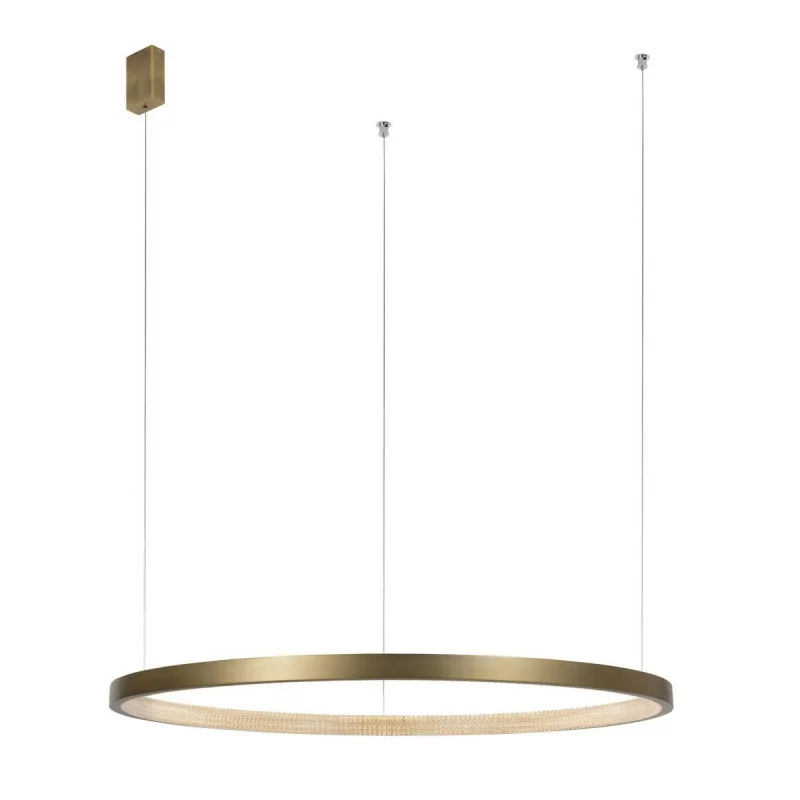 LUCES ORITO LE41725/6/78 pendant lamp LED antique brass 45-108cm 