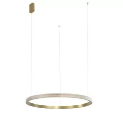 LUCES PAINE LE41731/2/3 wisząca lampa LED mosiądz antyczny 45cm-108cm