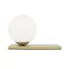 LUCES PLATA LE41763 gold table lamp glass ball