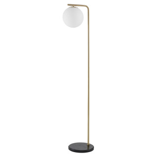 LUCES RIOJA LE41773 black and gold floor lamp 140cm 1xE27 ball
