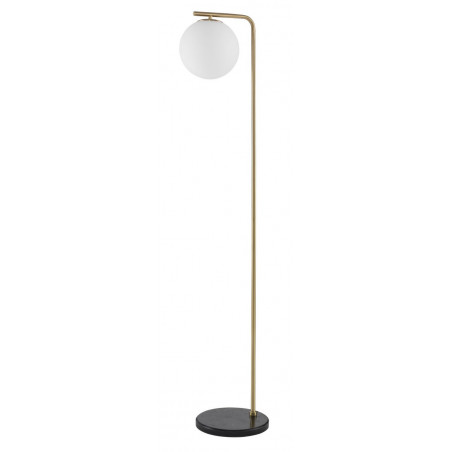 LUCES RIOJA LE41773 black and gold floor lamp 140cm 1xE27 ball