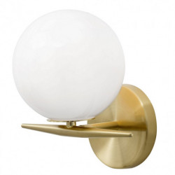 LUCES SORIA LE41784 wall lamp brass white ball E14