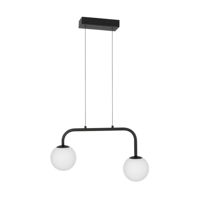 LUCES UBEDA LE41804 czarna lampa wisząca LED 16W 3200K