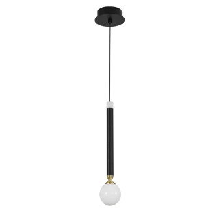 LUCES UNION LE41810 czarna lampa wisząca LED 5W 250lm