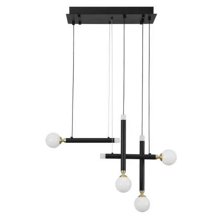 LUCES UNION LE41811 black pendant lamp LED 20W white balls