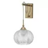 LUCES ALCALA LE41856 vintage wall lamp gold + glass 1xE27