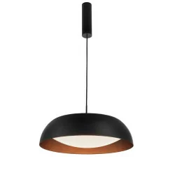 LUCES GIRONA LE42009 pendant lamp LED 40W black and copper 60cm