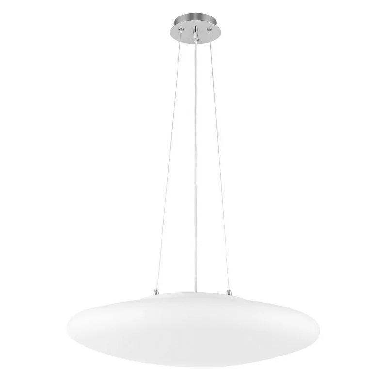 LUCES LIBANO LE42077 pendant lamp 60cm white glass 4xE27