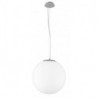 LUCES LLORET LE42085/7/8 pendant lamp white ball 30, 40, 50 cm
