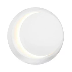 LUCES TOCUYO LE42193/5 round LED wall lamp 5W white, black 14cm