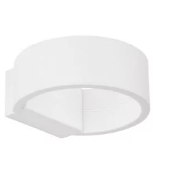 LUCES TUMACO LE42200 semicircular white 6W 3000K LED wall lamp