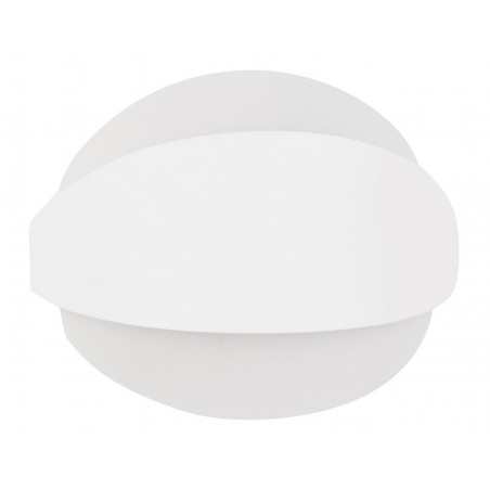 LUCES TOLEDO LE42203/4 biały, półokrągły kinkiet LED 20cm, 28cm