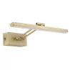 LUCES ZAMORA LE42216/5 LED wall lamp 12W nickel, antique brass