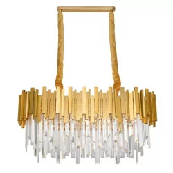 LUCES CAMPANA LE42289 Hanging lamp E14 gold