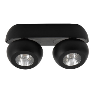 LUCES MALAMBO LE42453 wall lamp black 2x5W